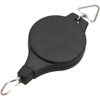 Panier suspendu pour bassin avec crochet rétractable