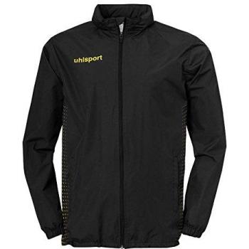 Uhlsport Score Extreme‑Weather Tracksuit – Black & Neon Yellow – 3XL Men