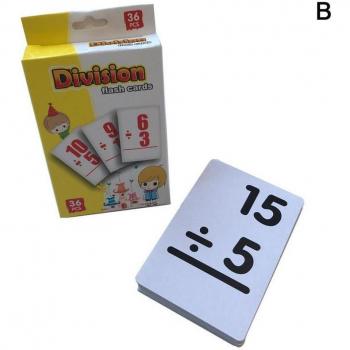 Set de Tarjetas Matemáticas para Niños