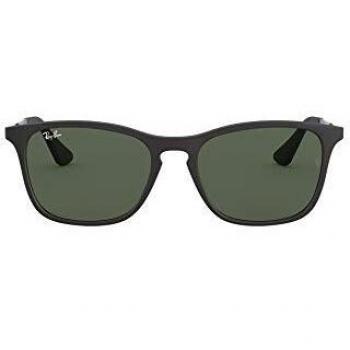 Youth 9061 Black Rubber Ray‑Bans – 49mm