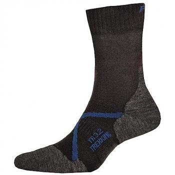 P.A.C. Damen Merino Light Trekkingstrümpfe Größe 35-37 grau