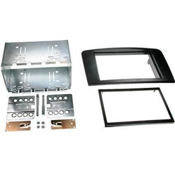 Kit d'installation 2-DIN pour Mercedes M-Klasse (W164) 2005 > Noir