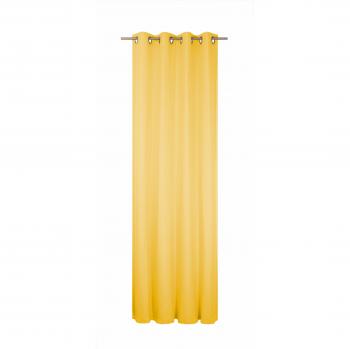 Vorhang WIRTH Felsted Gardinen Gr. 150cm, Ösen, 132cm, gelb