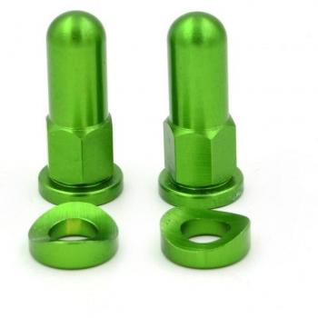 Écrous et rondelles de sécurité jante CNC pour SUZUKI RM125 RM250 RMZ250 RMZ450 RMX450 DRZ250 DRZ400