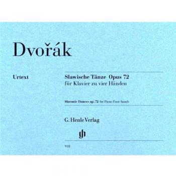 Slawische Tänze op. 72 für Klavier zu vier Händen