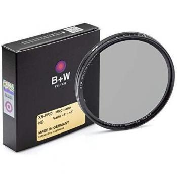 B+W XS-Pro Vario ND Filter MRC Nano 52mm (0.3 to 1.5, 1 to 5 Stops)