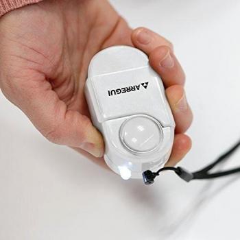 Alarma Personal 100db Arregui AL-001 y Detector de Movimiento