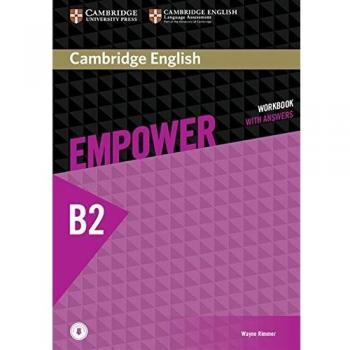 Cambridge English Empower. Upper Intermediate. Workbook with Answers plus Downloadable Audio