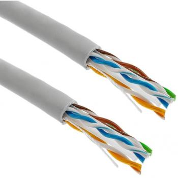 Cat. 6 100m Flexible Gray UTP Ethernet Cable Reel
