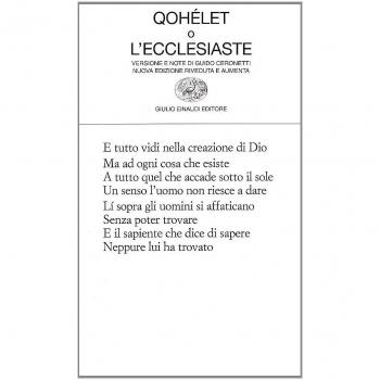 Qohélet o l'Ecclesiaste