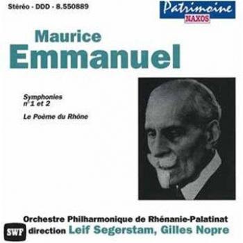 Symphonies N°1 « Bretonne » et N°2 « Poème du Rhône »