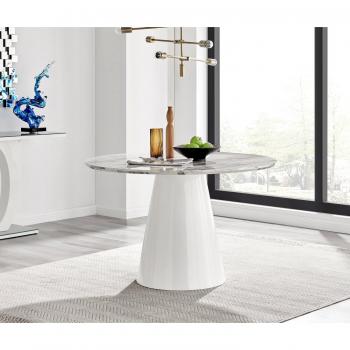 Palma 120cm Round Pedestal Dining Table