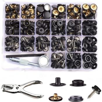 Kit de Fixation de Boutons à Pression