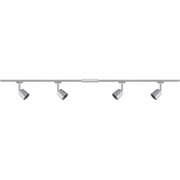 Paulmann URail Cover Set, 4 Spots, chrom, ohne Leuchtmittel