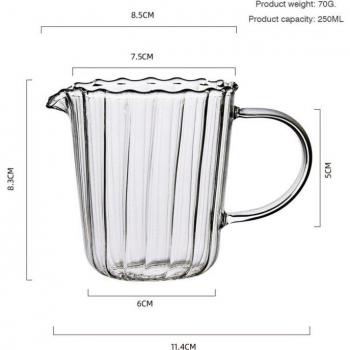 Jarra de Leche Resistente al Calor