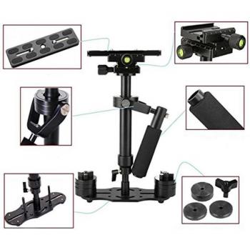 S40 40cm Steadicam Stabilisator für Canon Nikon Sony