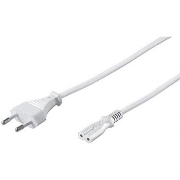 Microconnect câble d'alimentation 5 m Blanc