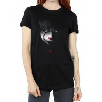 Pennywise Stare Women's Cotton Boyfriend T-Shirt