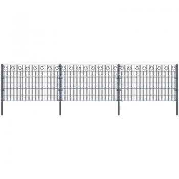 Diamante Verde Home Deluxe – Valla Estera 120 cm x 50 m con Poste Esquinero