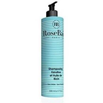 Shampoing Keratine Ricin Huile Rose Baie 500Ml
