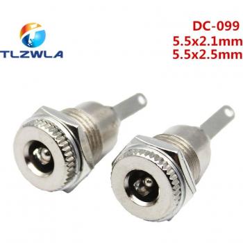 5.5mm x 2.1mm Metal DC Power Jack Socket Female