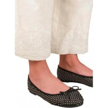 Damen Pumps mit funkelndem Strassbesatz in Schwarz EU 39/UK 6