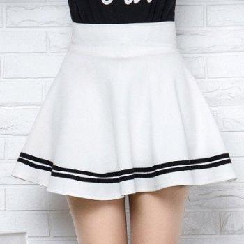 Short Sailor Tennis Skirt for Girls