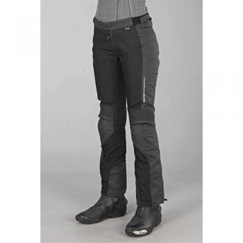 Pantaloni Moto Donna Revit Ignition 3 in Pelle e Tessuto Nero Taglia 38