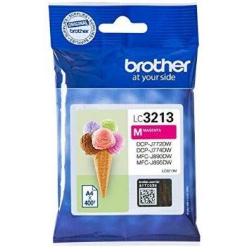 Brother LC3213M Inkjet Cartridge High Yield Magenta LC3213M BA76227