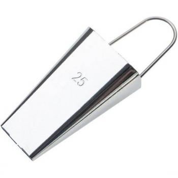 Outil de couture vhbw pour biais 25 mm en acier inoxydable