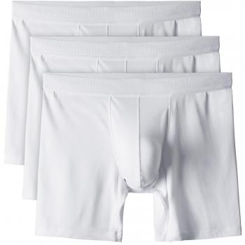 Separatec Herren Boxer Unterhose, 3er Pack (XL, Weiß)