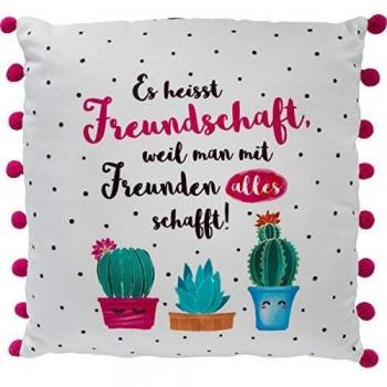 Buntes Kaktus-Pompom-Plüschkissen für die Geschenkewelt