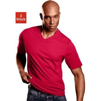 H.I.S Herren Basic T-Shirt mit Rundhals und Kurzarm, 100% Baumwolle