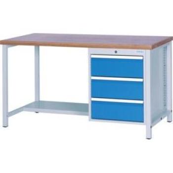 Bedrunka+Hirth Profi-Werkbank 2000 mit 3 Schubladen