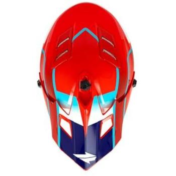 Rouge Rallye – Casque enfant Moto Cross, M 49‑50 cm