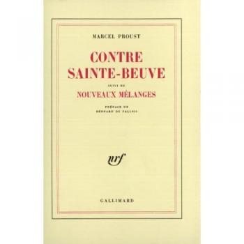 Marcel Proust Contre Ste-Beuve Nouv (Blanche)