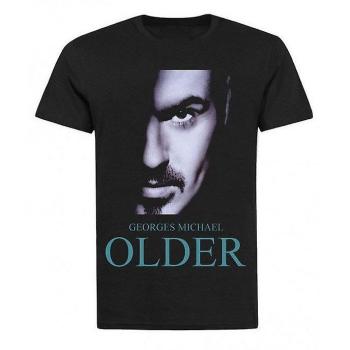 T-Shirt Noir RockShark XXL (Georges Michael)