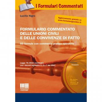 Formulario commentato delle unioni civili e delle convivenze di fatto. Con CD-ROM
