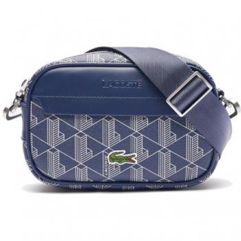 Borsa a tracolla Lacoste effetto pelle