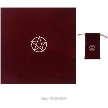 Tarot Tablecloth with Pentagram Design
