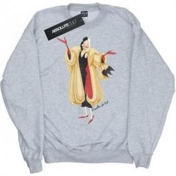 Felpa Disney 101 Dalmatians Design Nera