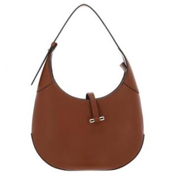 BOSS Ledertasche Lidney Hobo in Braun