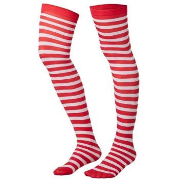 Tenue d’Halloween à rayures rouge et blanc