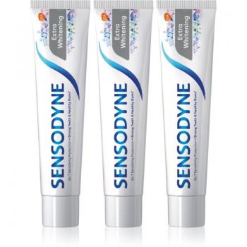 Sensodyne Bleaching Zahnpasta für empfindliche Zähne 3x75 ml