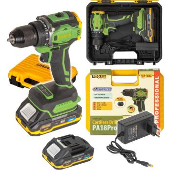 Procraft Power Drill & Driver PA18 20 V Brushless