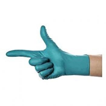Ampri – Gant jetable SolidSafety ChemN Spécial taille M vert nitrile EN 374 EN 455 catégorie