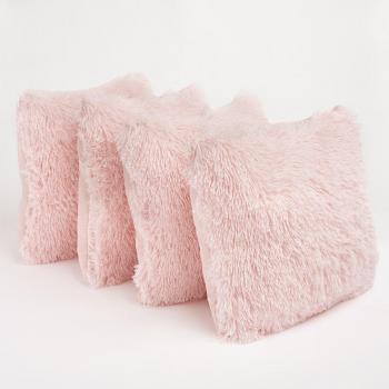 Sienna Blush Soft Fluffy Cushion Covers