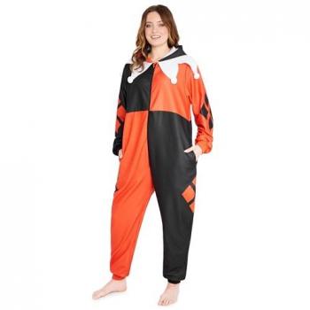 Harley Quinn Coral Plush Sleepwear for Toddlers