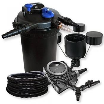 SunSun Filtro a pressione 30000L con Pompa 80W e Tubo 25m