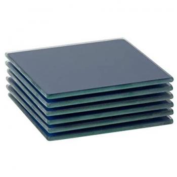 Square Glass Coasters Set of 6